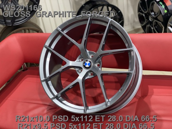 Кованые диски BMW X4 M Competition R21 разноширокие