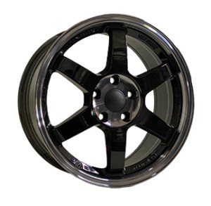CAST WHEELS CW37 BKCLBK BKCLBK