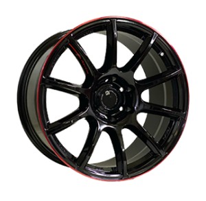 Off Road Wheels OW1012 GLOSSY_BLACK_RED_LINE_RIVA_RED GLOSSY_BLACK_RED_LINE_RIVA_RED