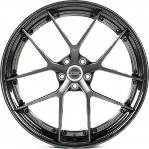 WS FORGED WS-067C BRUSHED_SATIN_BLACK_LIP_CARBON_FORGED BRUSHED_SATIN_BLACK_LIP_CARBON_FORGED