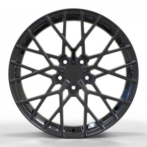 WS FORGED WS1244 FULL_BRUSH_BLACK_FORGED FULL_BRUSH_BLACK_FORGED