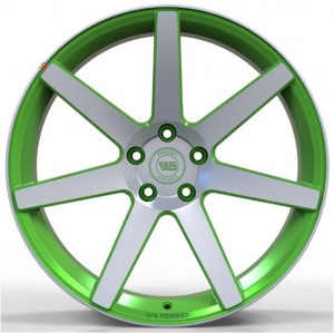 WS FORGED WS1245 MATTE_GREEN_WITH_MACHINED_FACE_FORGED MATTE_GREEN_WITH_MACHINED_FACE_FORGED