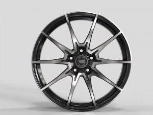 WS FORGED WS2260 GLOSS_BLACK_MACHINED_FACE_FORGED GLOSS_BLACK_MACHINED_FACE_FORGED
