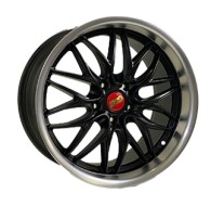 CAST WHEELS CW004 MATT_BLACK_LIP_POLISH