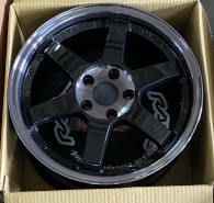 CAST WHEELS CW37 BKCLBK