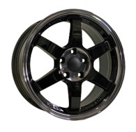 CAST WHEELS CW37 BKCLBK