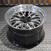 CAST WHEELS CW5073 Black_Machining_Lip_Miling