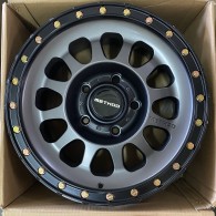 Off Road Wheels OW1019 TITANIUM_WITH_LIP_MATT_BLACK