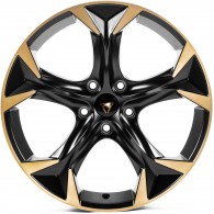 Replica CUP361 Satin_Black_Machined_Spokes_Bronze_Coating