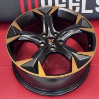 Replica CUP361 Satin_Black_Machined_Spokes_Bronze_Coating