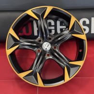 Replica CUP361 Satin_Black_Machined_Spokes_Bronze_Coating