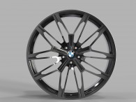 Replica FORGED B2262 GLOSS-BLACK-WITH-DARK-MACHINED-FACE_FORGED