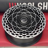 Replica FORGED LR8 SATIN_BLACK_MILLING_FORGED