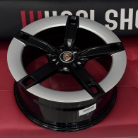 Replica PR350 Black_Silver_Flange