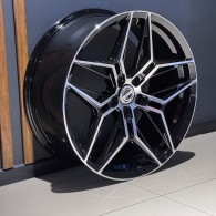 WS FORGED WS-015C GLOSS_BLACK_MACHINED_FACE_FORGED