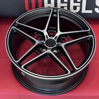 WS FORGED WS-031C SATIN_BLACK_MACHINED_FACE_FORGED