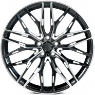 WS FORGED WS-074C SATIN_BLACK_DARK_MACHINED_FACE_FORGED