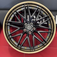 WS FORGED WS-075C SATIN_BLACK_LIP_GLOSS_BRONZE_FORGED