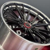 WS FORGED WS-116C BRUSHED_SATIN_BLACK_LIP_POLISH_FORGED
