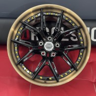 WS FORGED WS-120C GLOSS_BLACK_LIP_BRUSHED_BRONZE_FORGED