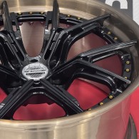 WS FORGED WS-120C GLOSS_BLACK_LIP_BRUSHED_BRONZE_FORGED