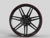 WS FORGED WS2269 SATIN_BLACK_RED_LIP_FORGED