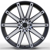 WS FORGED WS587 SATIN_BLACK_WITH_MACHINED_FACE_FORGED